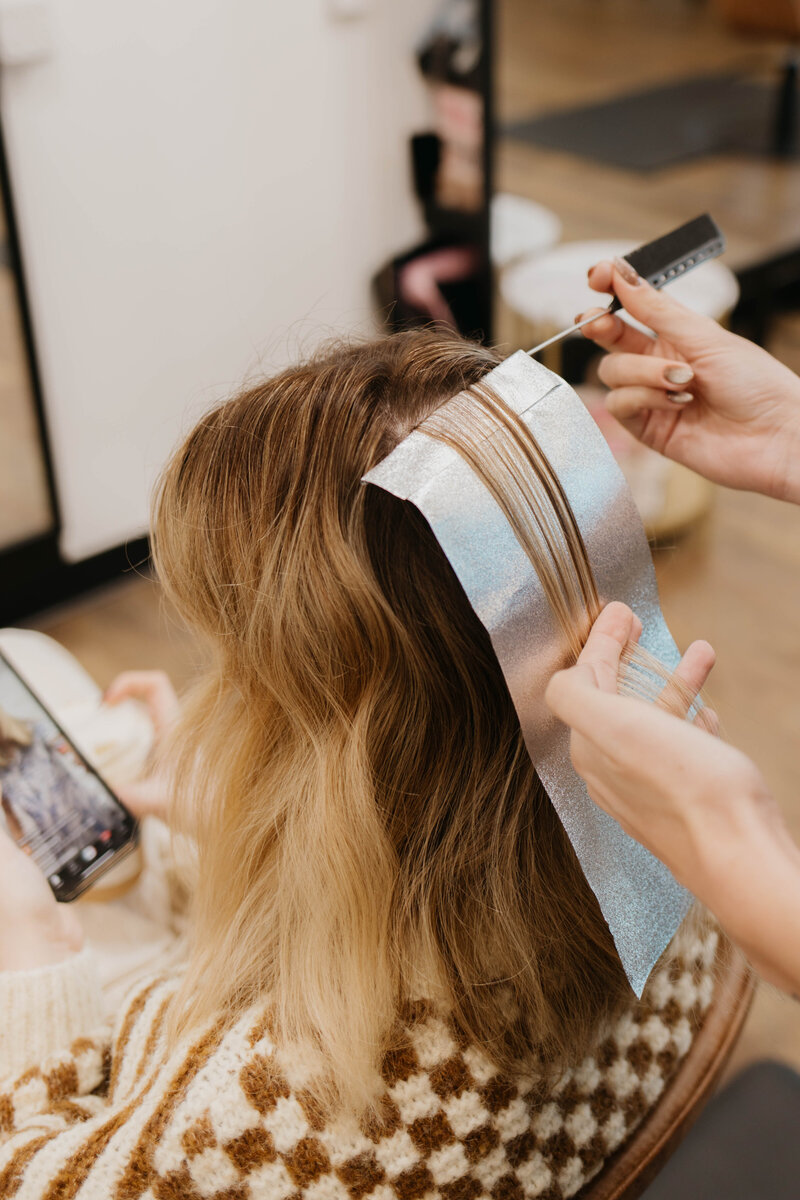 Hair Services in East Beach Norfolk Ocean View at Salt Hair Collective - Color - Cuts - Extension - Stying - 11