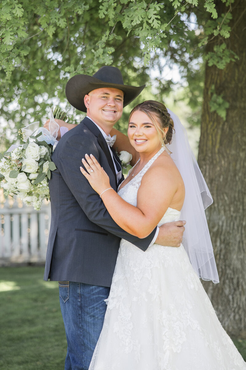 bride and groom portraits on the pier