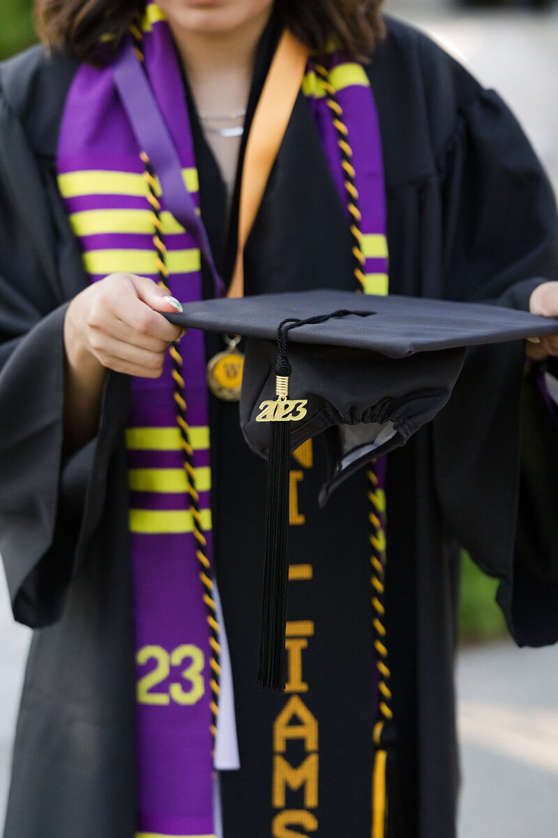 williams college cap and gown