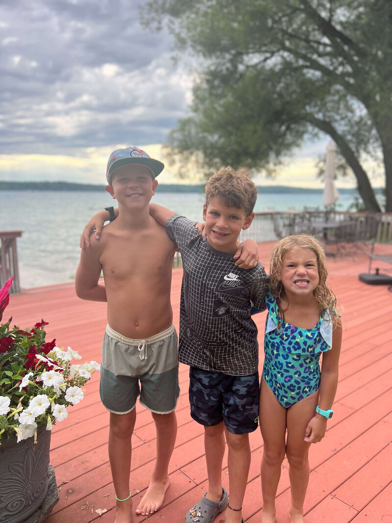 Alison and Jon's family