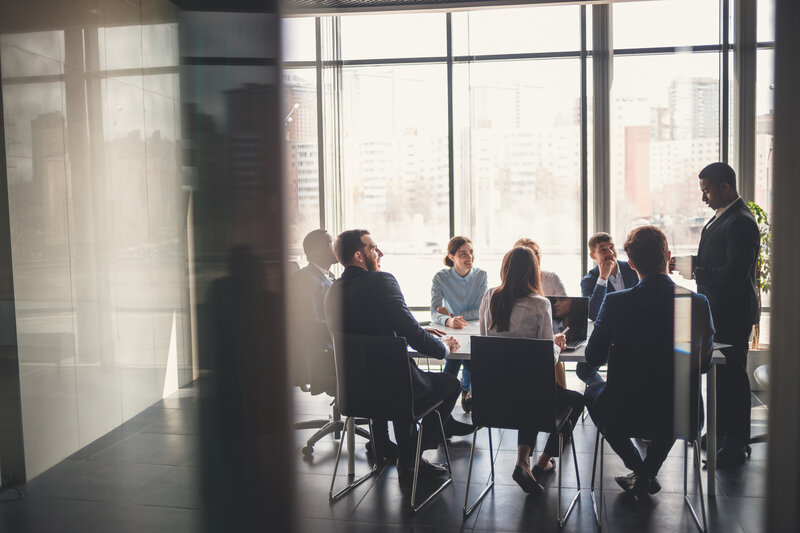 Female CFO helping minority-based small business owners hit financial goals. Professional woman in financial services