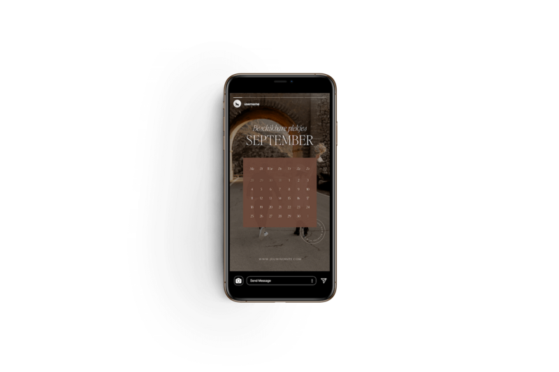 Luxe fotograaf Instagram story templates