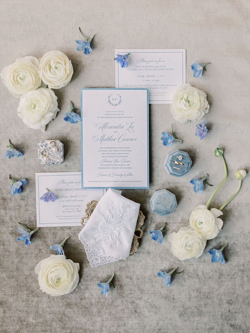 dusty blue wedding washington dc ally lopez events (5)