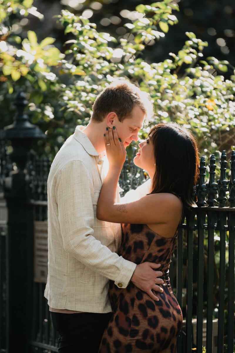 029_Downtown Savannah Surprise Proposal Photographer_