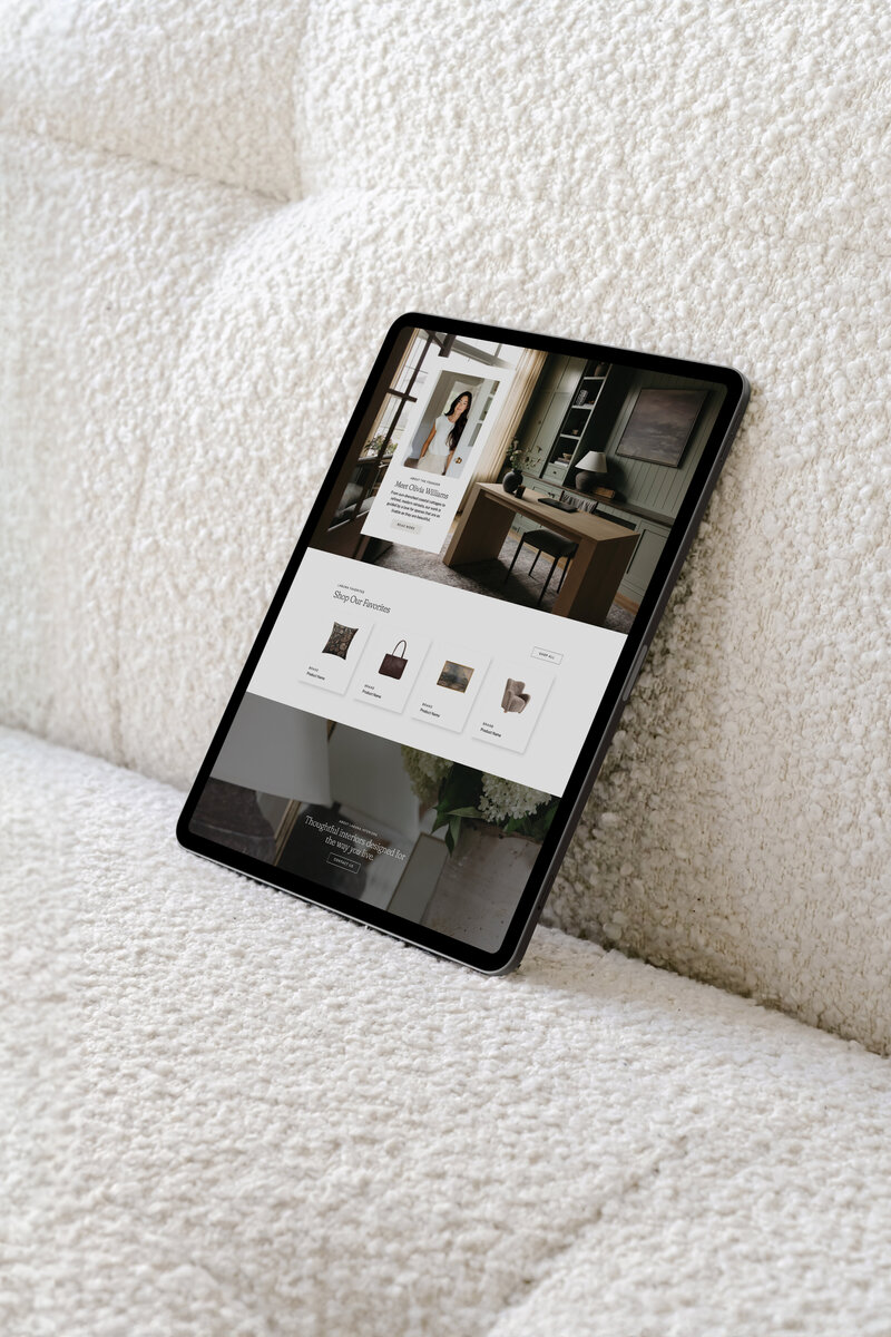 Interior Design Website Designer - Showit Website Templates for Interior Designers - Coastal Template Co - 3