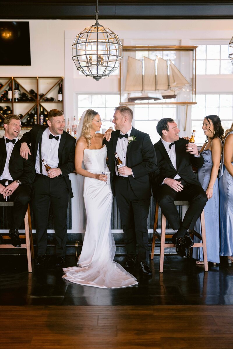 Beth and John wedding at Chesapeake Bay Beach Club