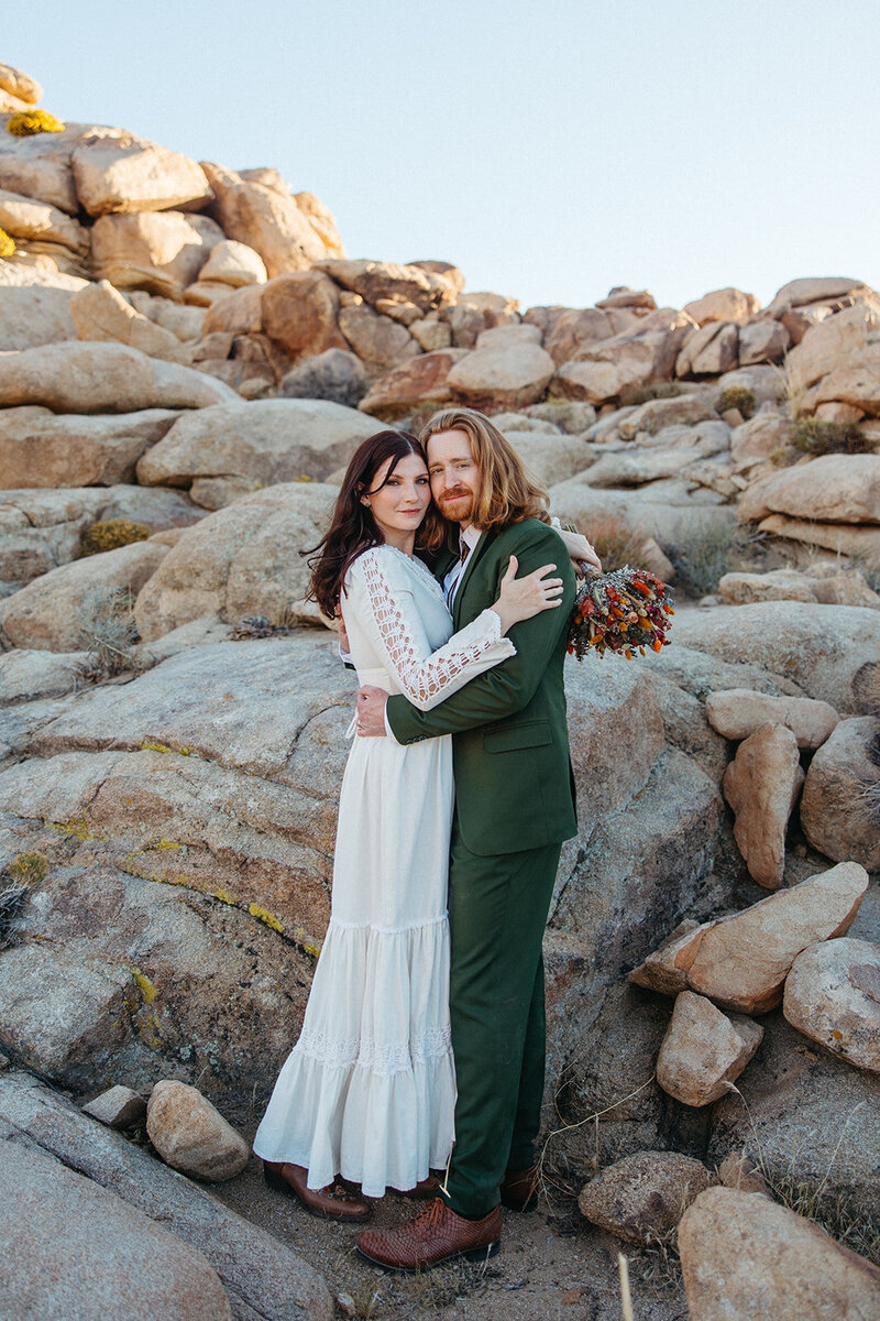 Joshua tree elopement photographer