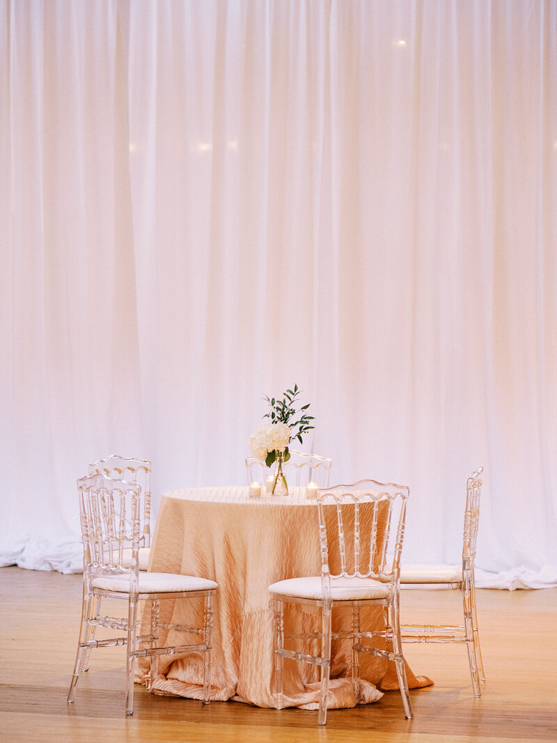 Pink and Lucite Wedding at the American Visionary Arts Museum