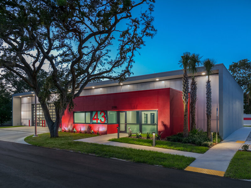 Sweet Sparkman Architecture Largo Fire Station 43 Landscape 5.1
