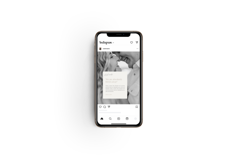Neutral Instagram templates Ivory Vines 3