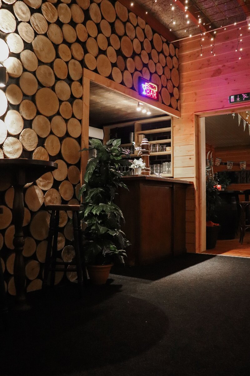 Sfeervolle zaal voor feesten