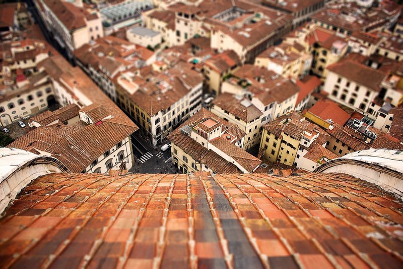 rooftop of the duomo in florence italy