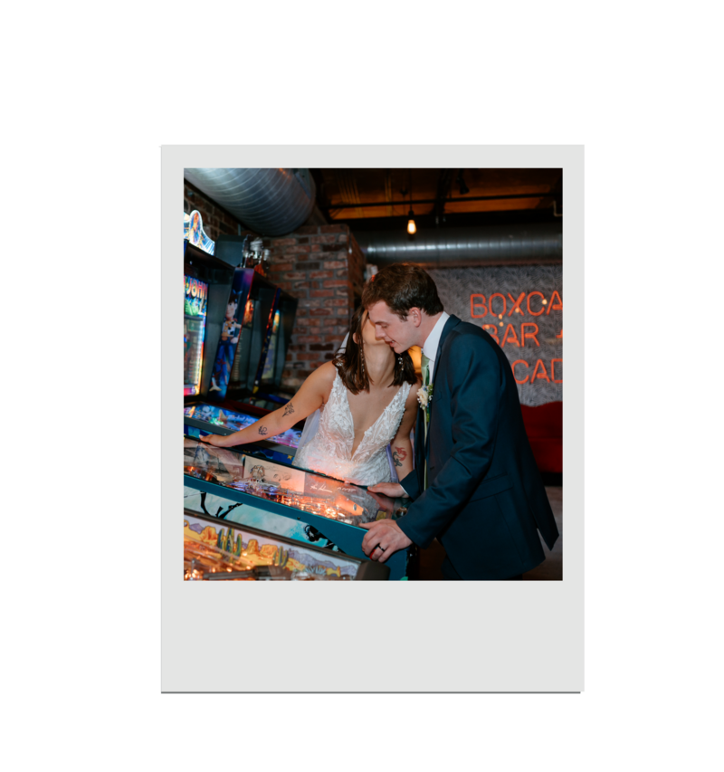 arcade wedding