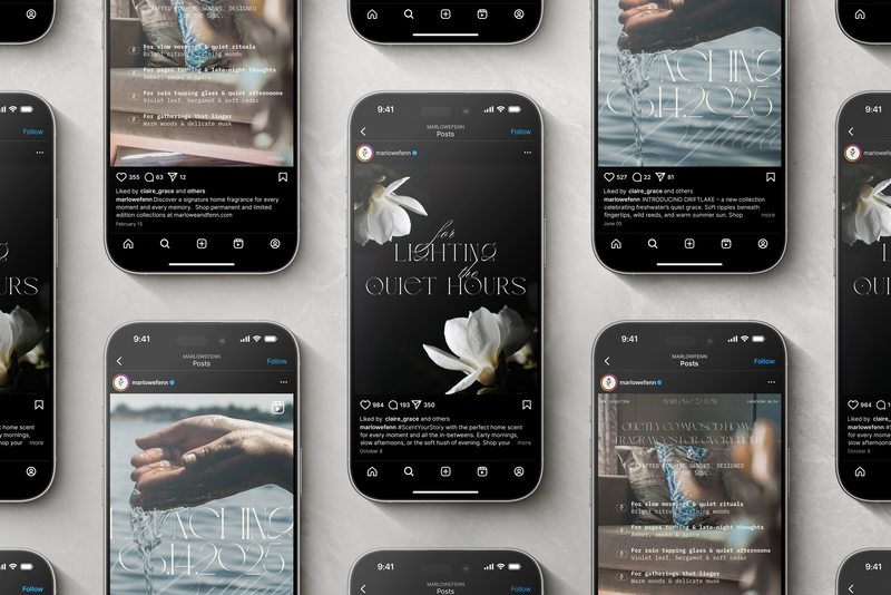 Marlowe and Fenn Social Media Design