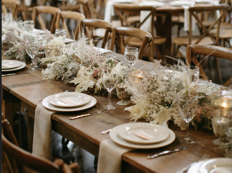 Long Table Centerpieces - Showit Blog