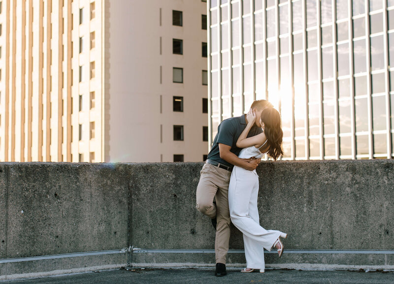 Engagement session at Rattlesnake Lake near Snoqualmie, WA