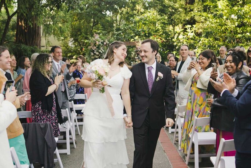 Editorial documentary wedding photo of couple in SF Bay Area