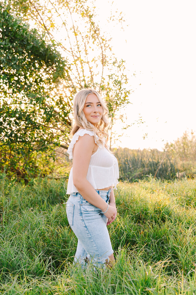 HS Senior Portrait in Sarasota FL