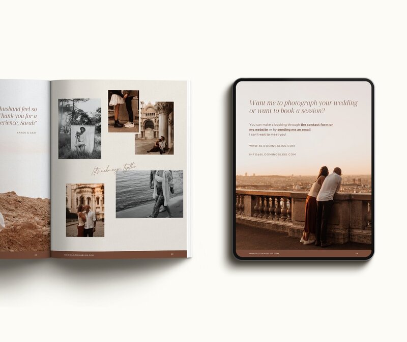 Canva minimal pricing guide for photographers Blooming Bliss 15