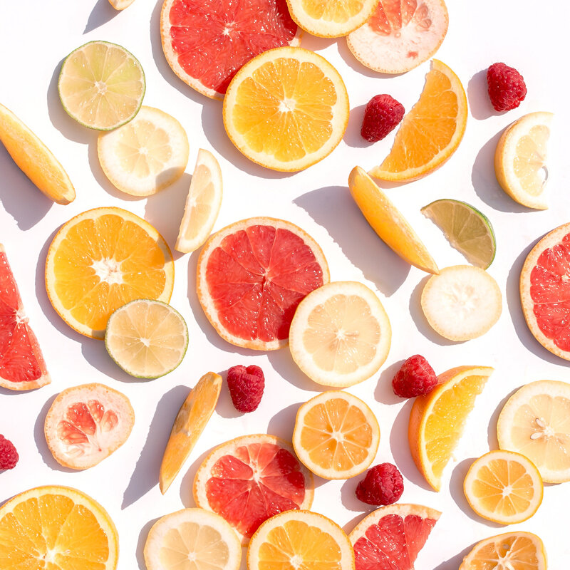 Citrus fruit slices