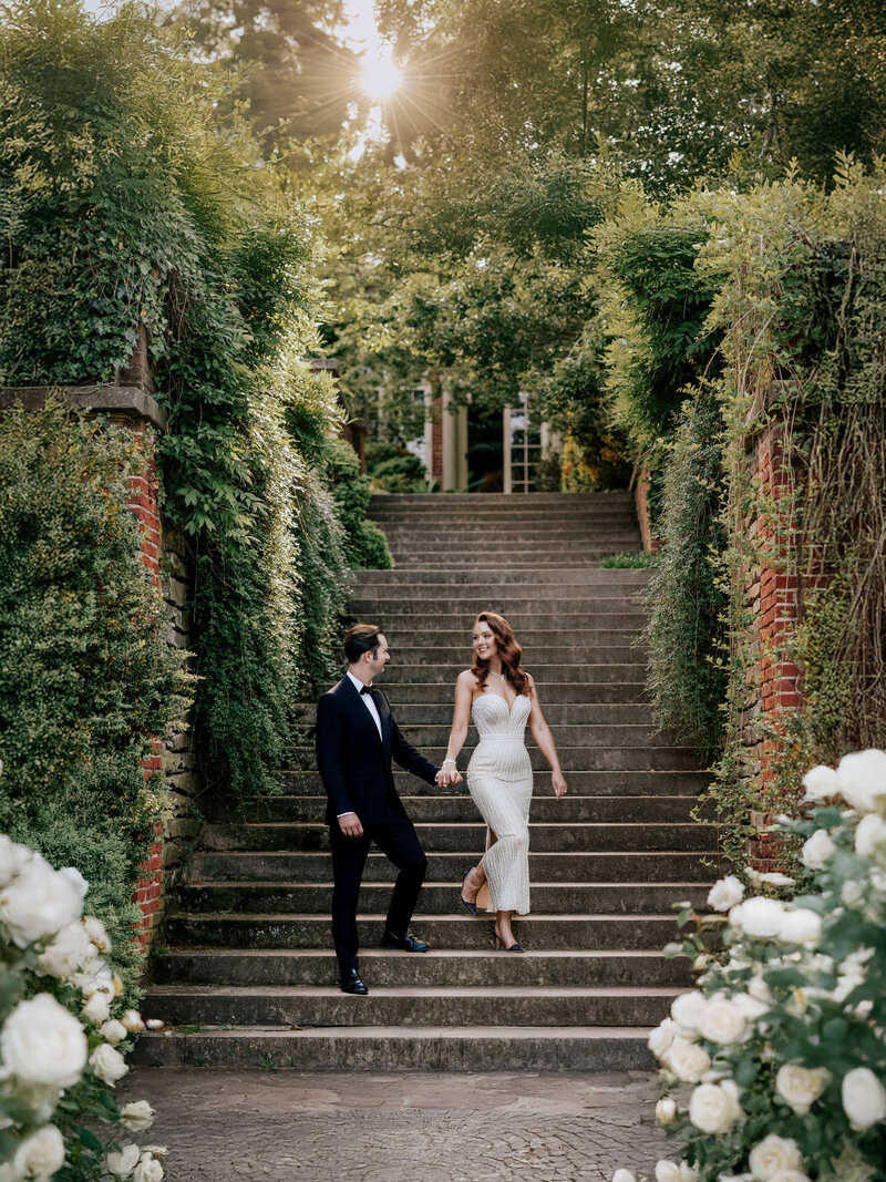 romantic-garden-engagement-photos