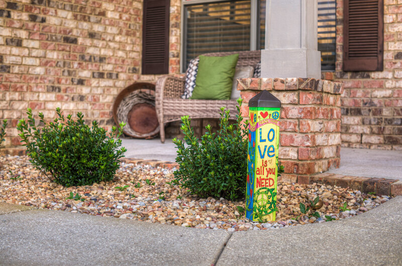 front porch of florida rental home