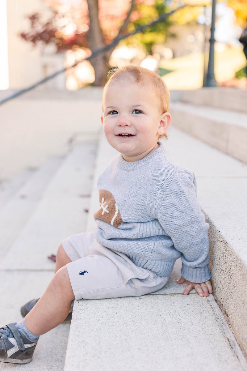 One-year-old birthday photos in Charlottesville, VA, capturing precious milestones and the joy of a child's first year in a natural setting