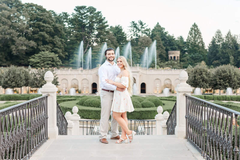 Longwood Gardens - Sonny and Brooke Engagement Session-24