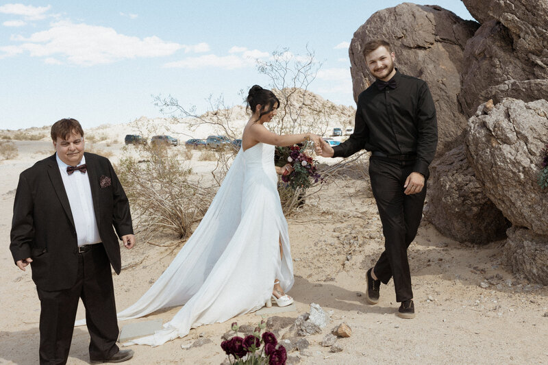 Lindsey + Anthony Joshua Tree Wedding-454
