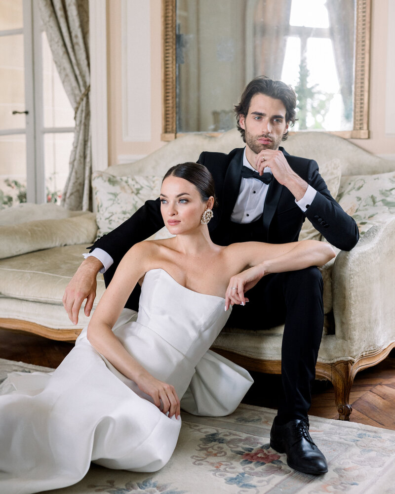 Paris Modern Fashion Wedding Photographer