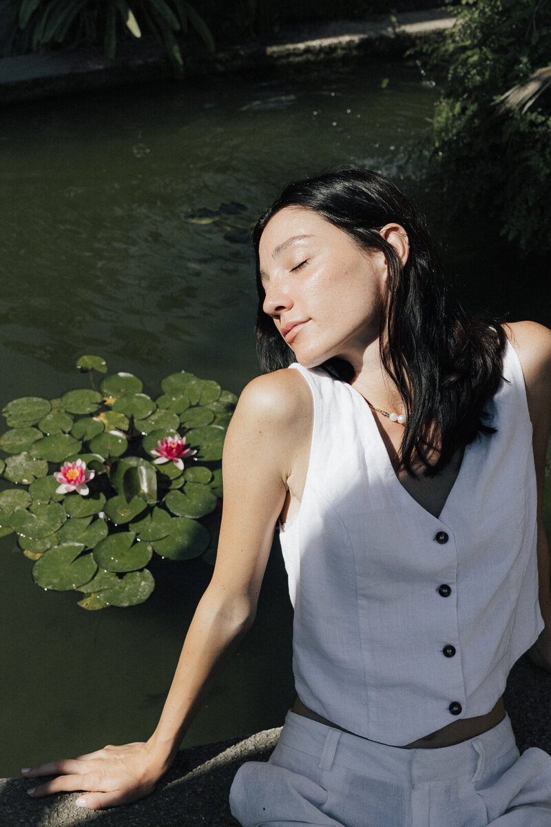 Serenity by the Lily Pond - Jardines de Alfabia