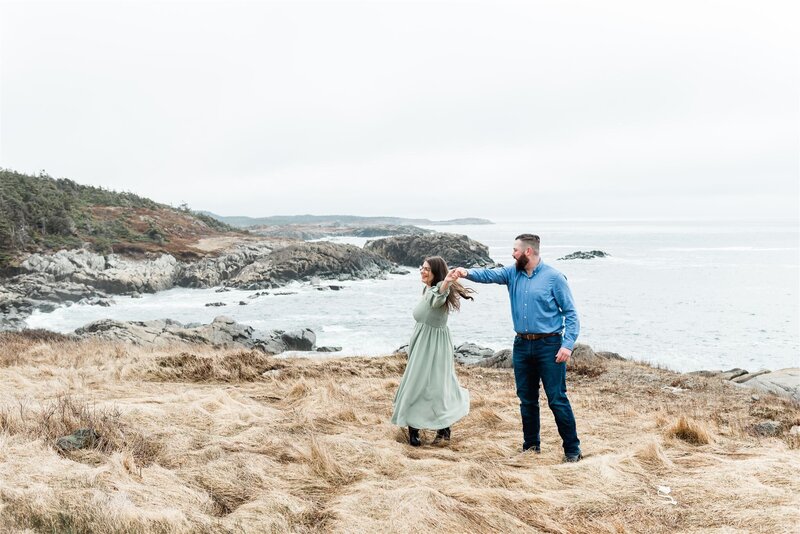 Engagement Photography in Louisbourg