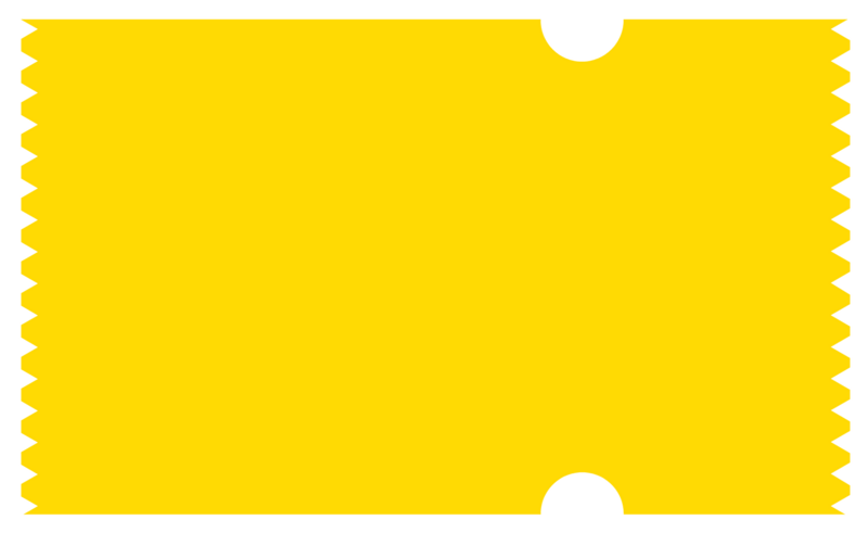 yellow ticket frame