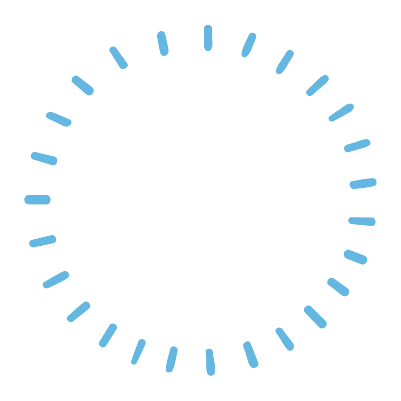 Light Blue Accent Circle