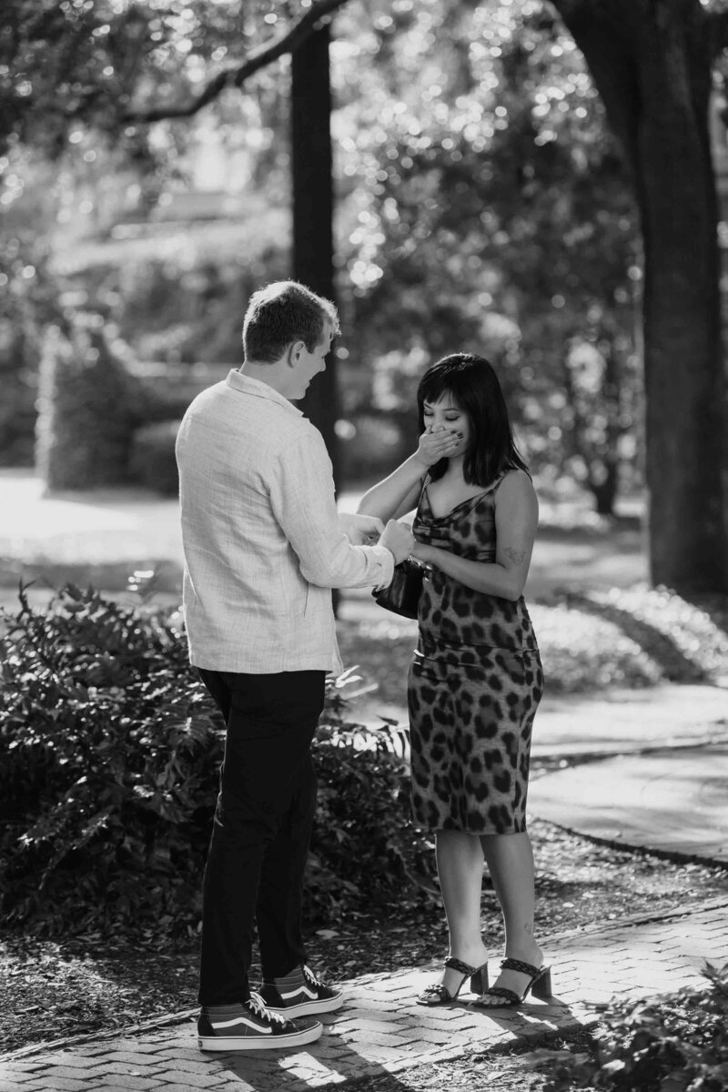 003_Downtown Savannah Surprise Proposal Photographer_