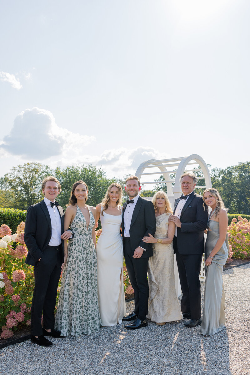 Fine art wedding portrait in vineyard