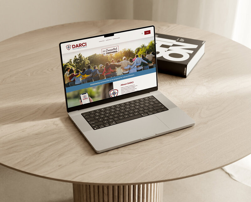 Website Design and Branding logo design for DARCI Disaster Aware Readiness Community in Paducah, Kentucky