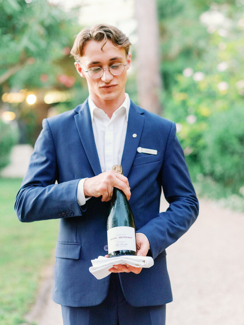 Wine selection from the chef