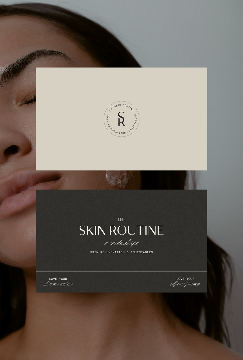 Branding Design for The Skin Routine A Medical Spa | by Emmy Design Studio