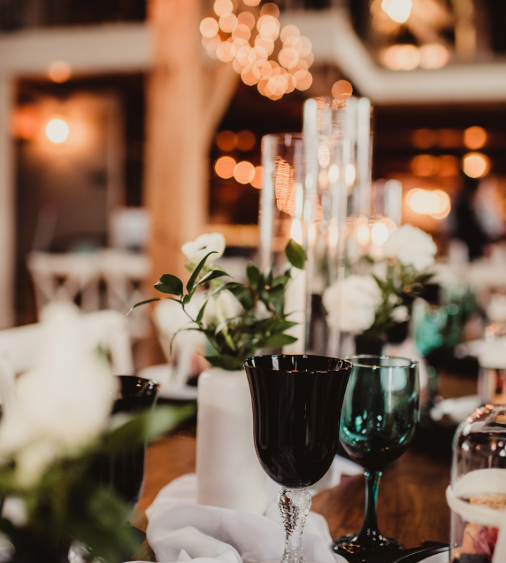 corporate event setup