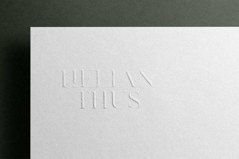 embossed logo for a soap maker