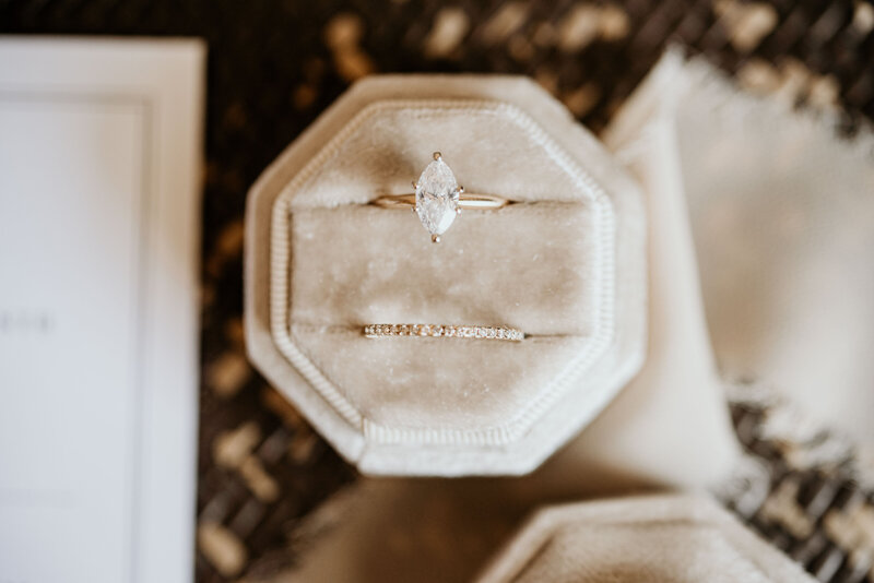 Detail photos of wedding ring