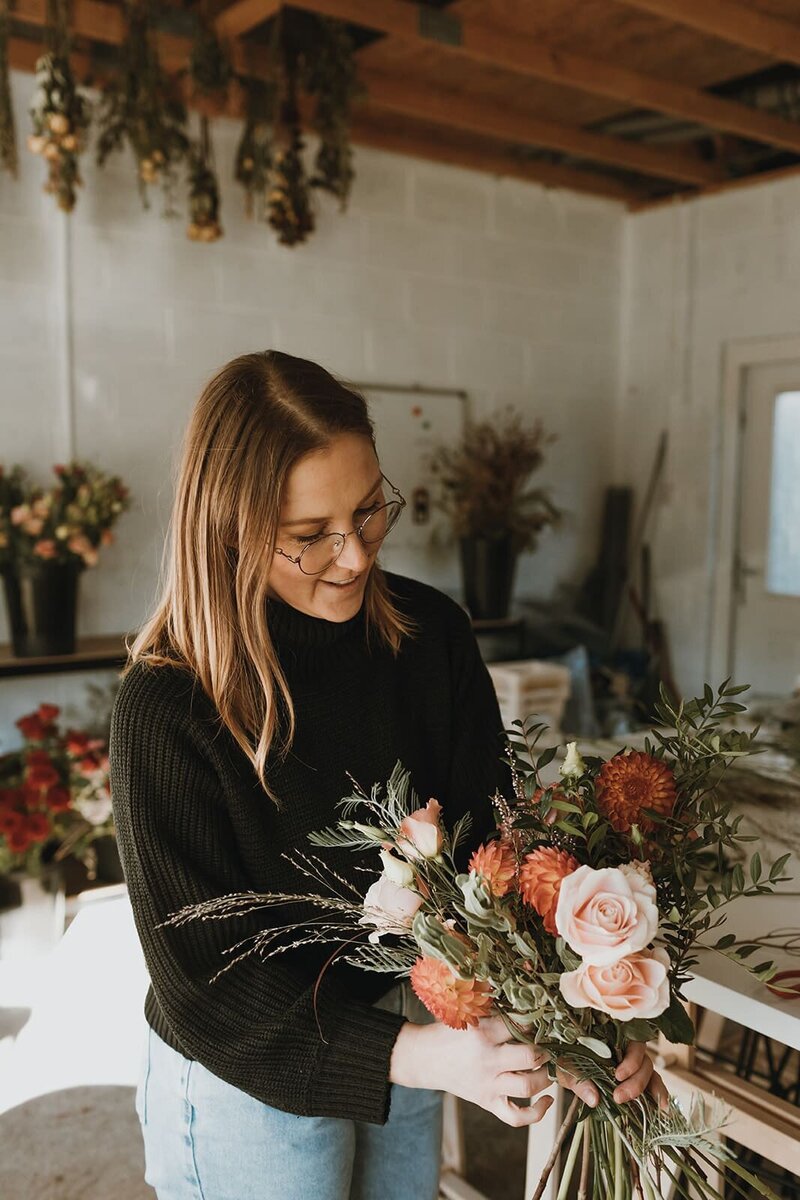 Kelly Vaughan Clinkscale luxury floral designer at Wildflower & Willow