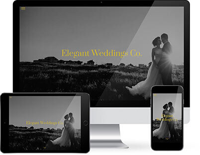 The Template Emporium shop Showit black & white photography website template