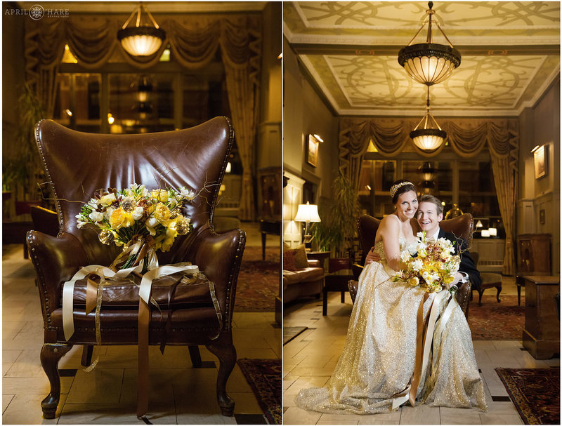 Historic Oxford Hotel Wedding Photography in Denver Colorado
