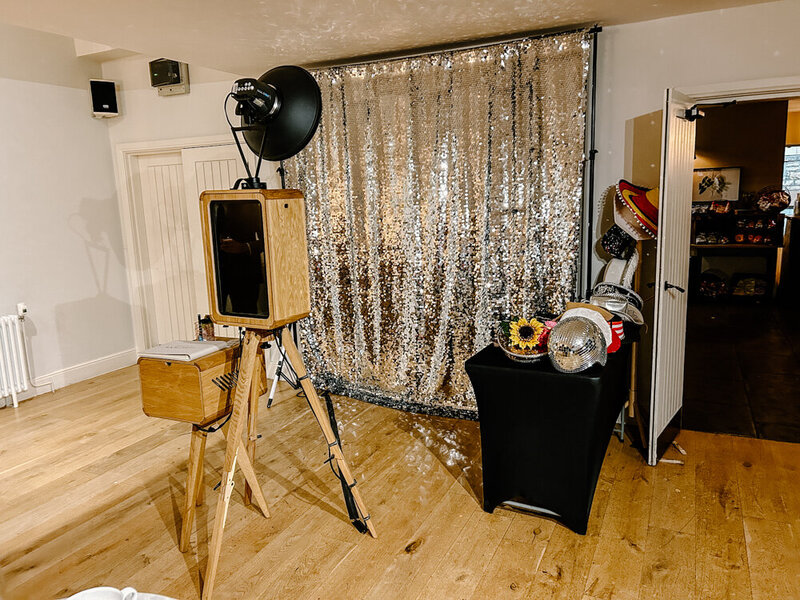 Premium Photo Booth Setup Hire for weddings and corporate events for  Farleigh House Events in Bath