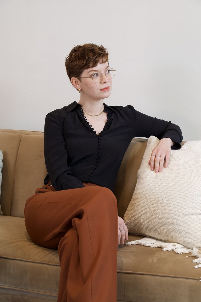 Ashley Laabs, founder of Composure Digital, personal branding strategist and LinkedIn ghostwriter in Seattle