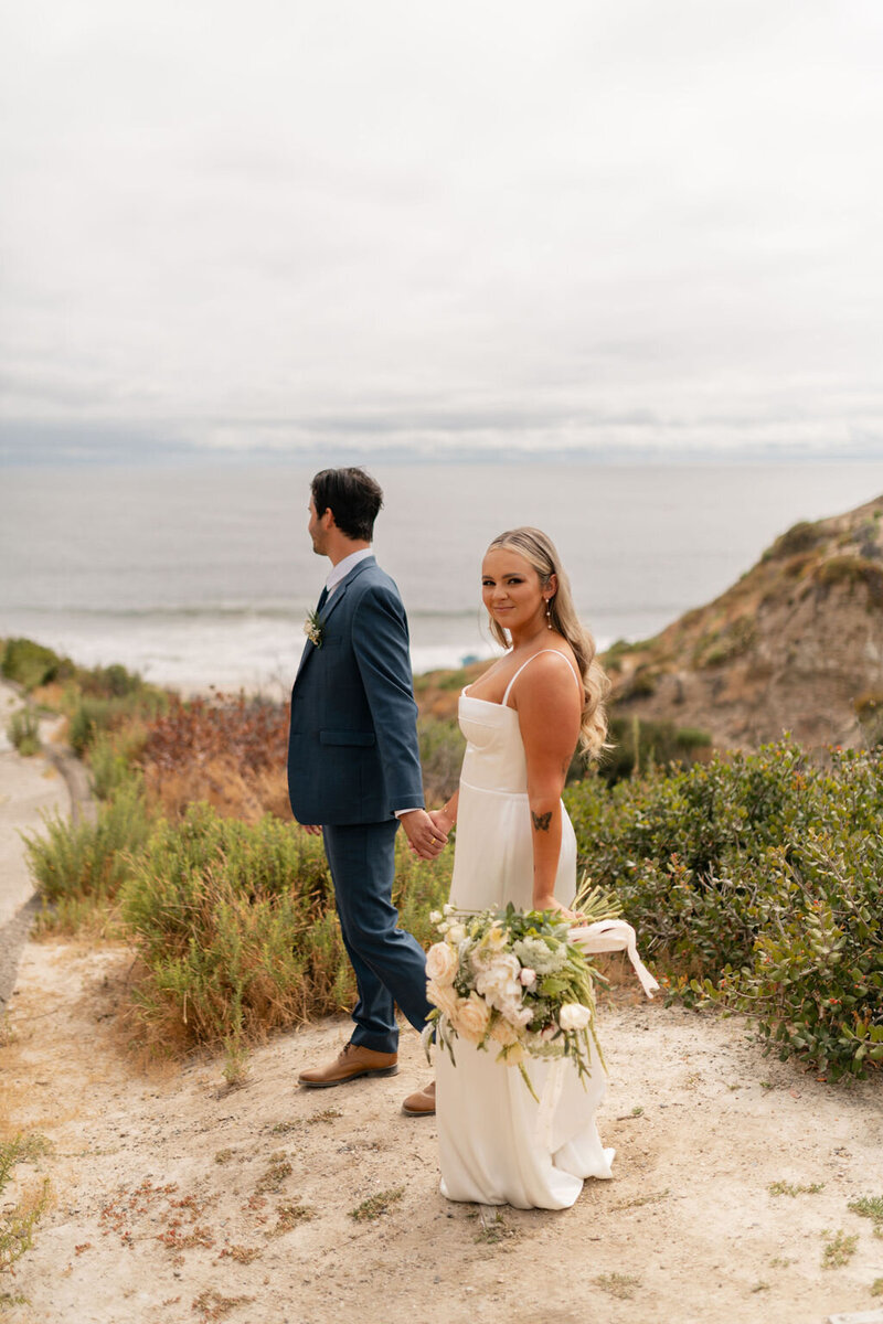 San Clemente Beach Wedding Photos