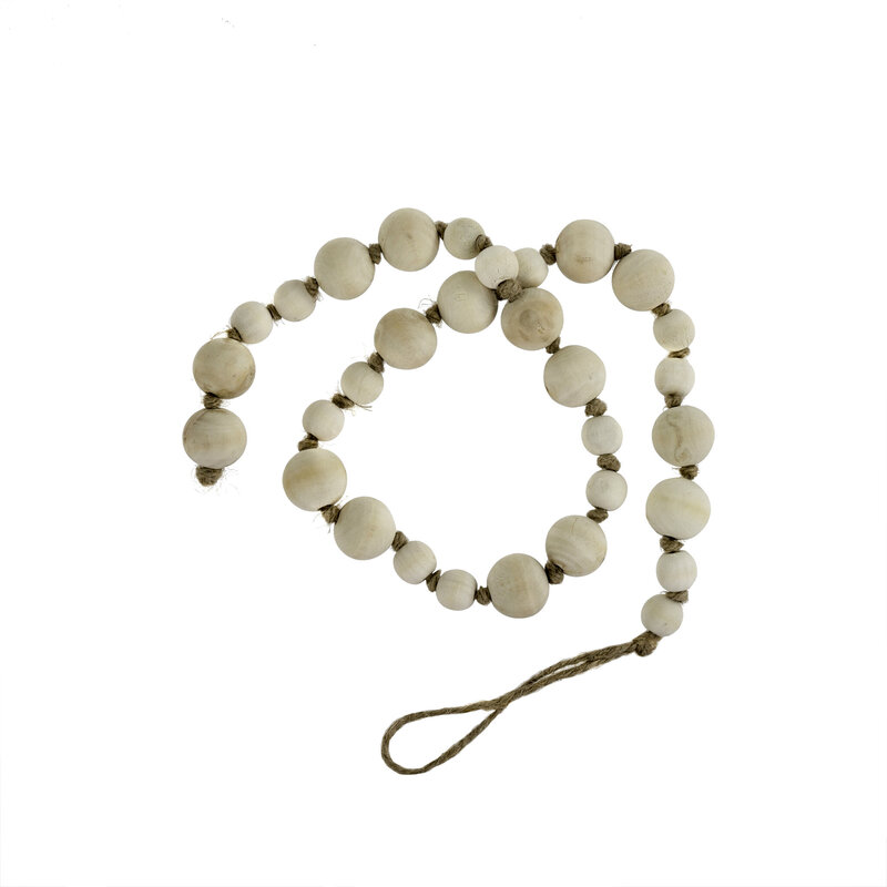 Wooden Prayer Beads Natural