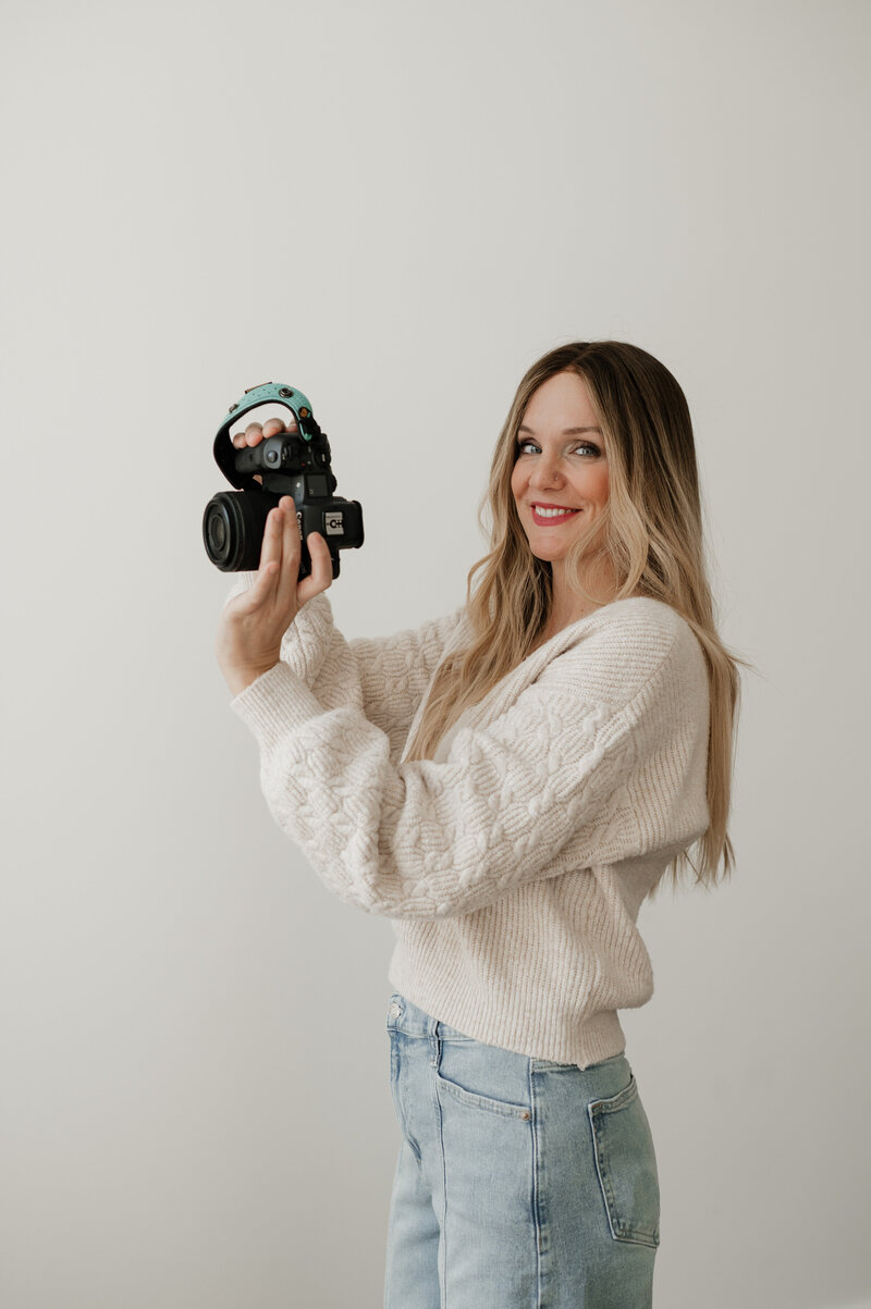 Photographer Katie Bohmann smiling for a photo
